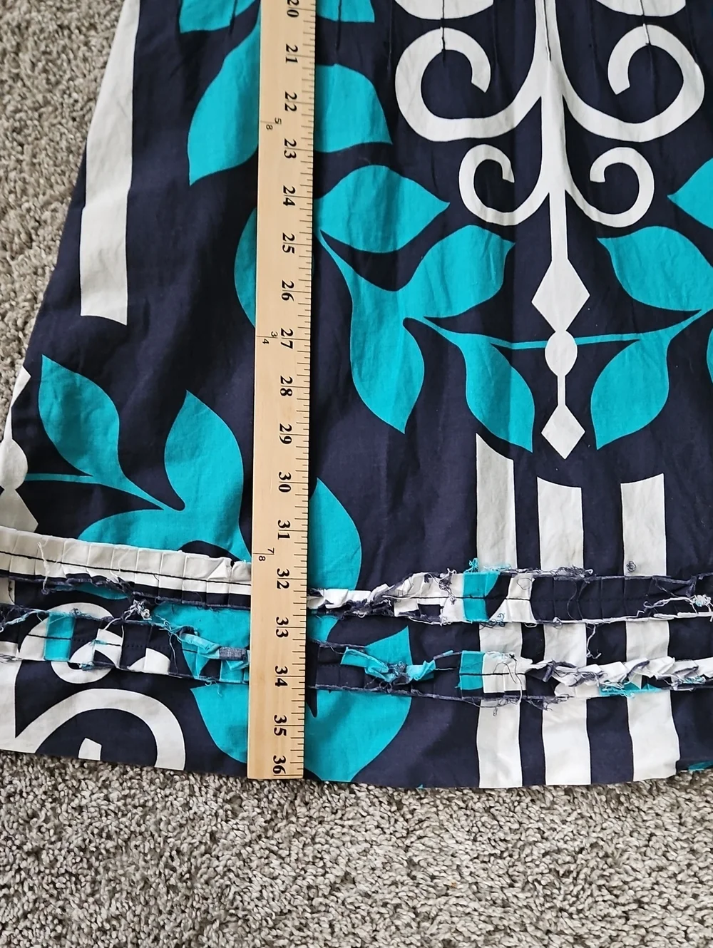 Tory Burch Blue & White Mini Summer Dress 6